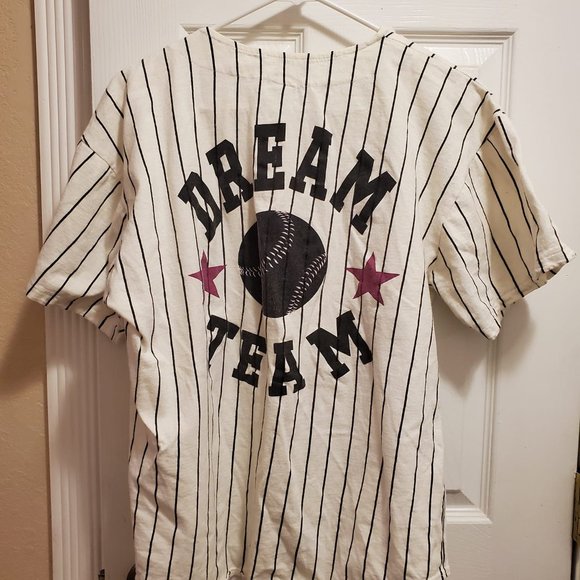 Quitman Shirts Vintage Quitman Usa Dream Team Striped Baseball